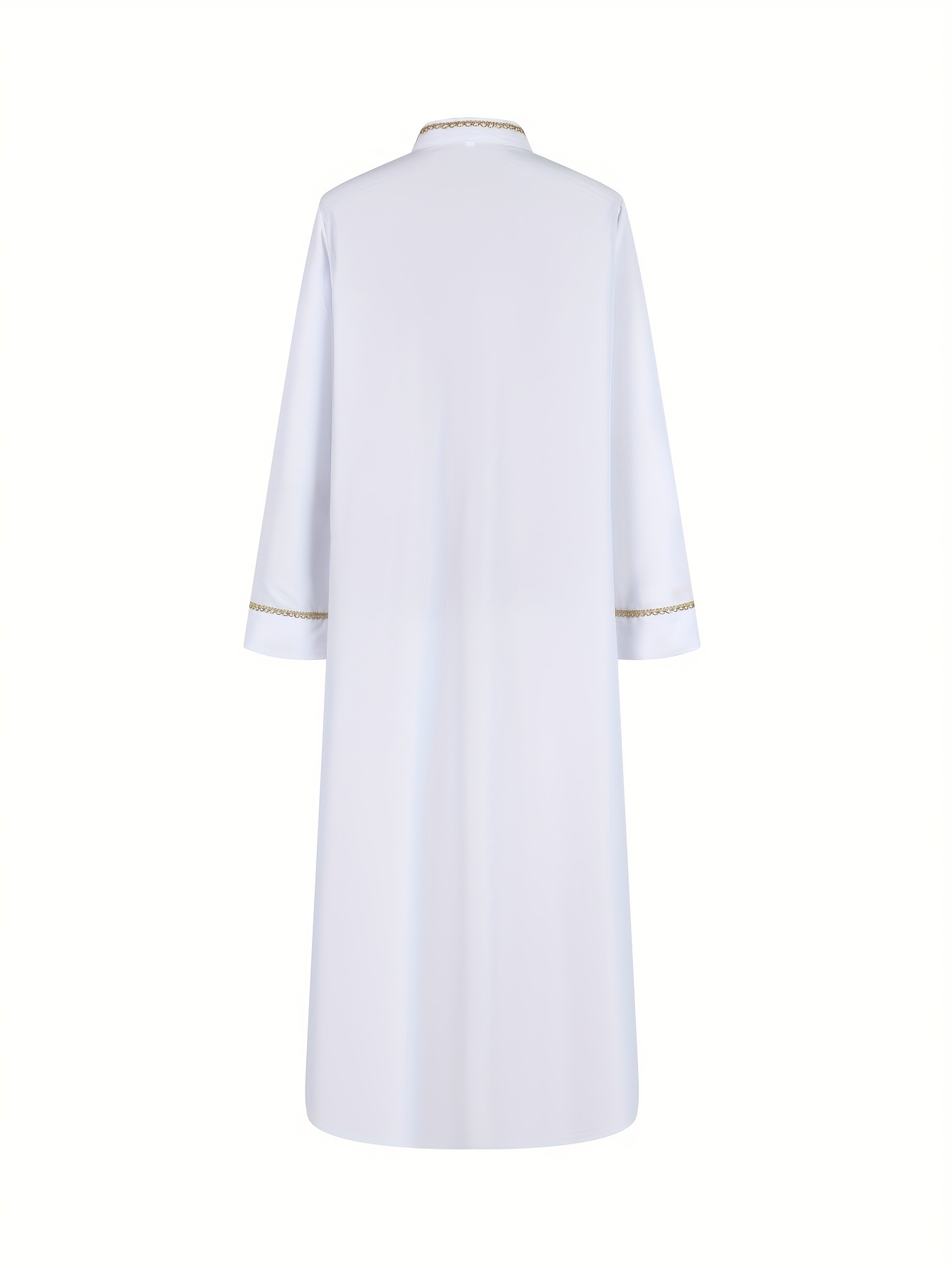 thobe à manches longues traditionnel saoudien arabe kandora Temu