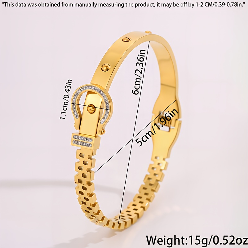 3pc Sparkling Stars Stainless Steel Bracelet Set