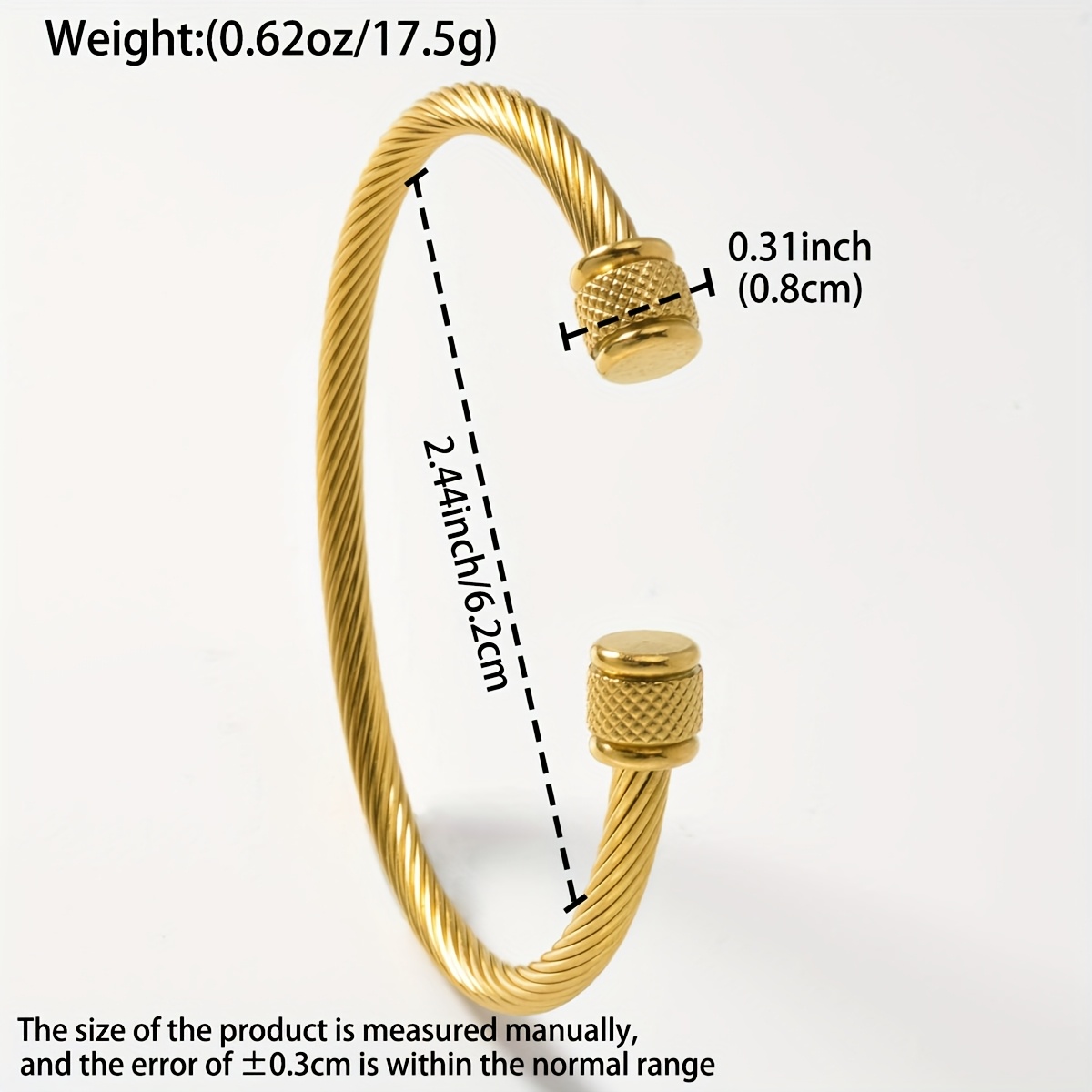 Adjustable Stainless Steel Bracelet Waterproof Music Accessory