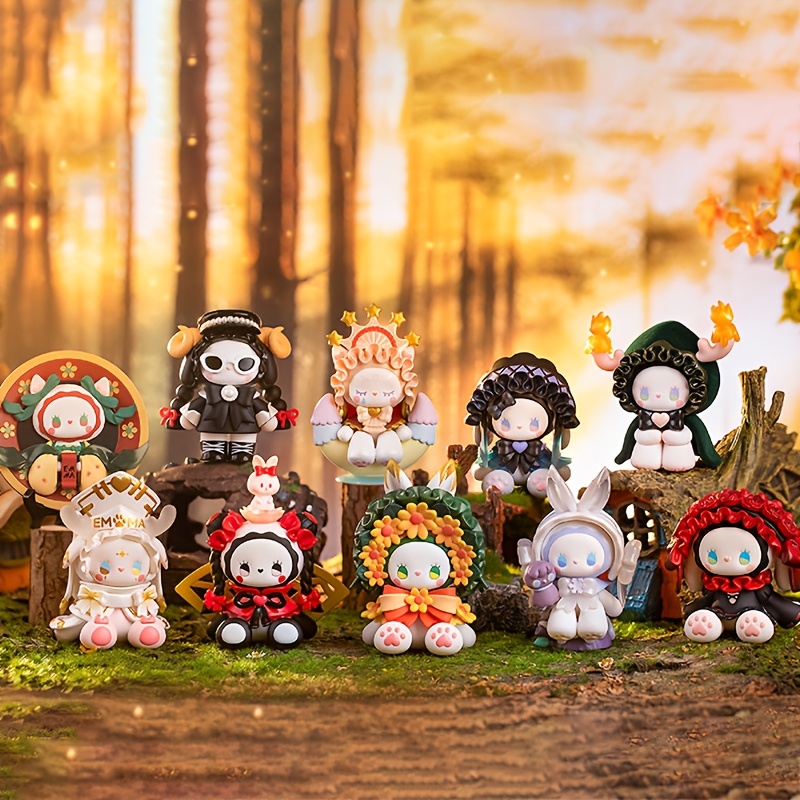 

Mystery Forest Poetry Series Blind Boxes - 8 Unique Pvc Action Figures, Collectible Toys For 15+ | Includes Card & Hidden Styles