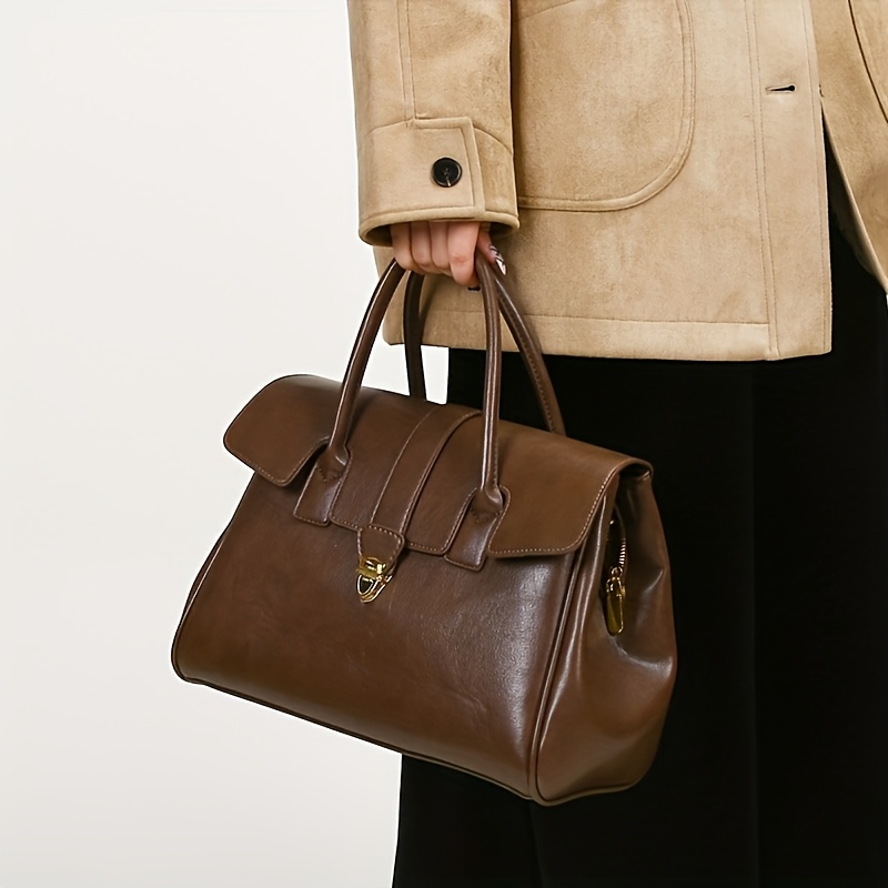   tote bag with   hardware versatile shoulder and handbag for travel work or casual   travel bag Product details 4