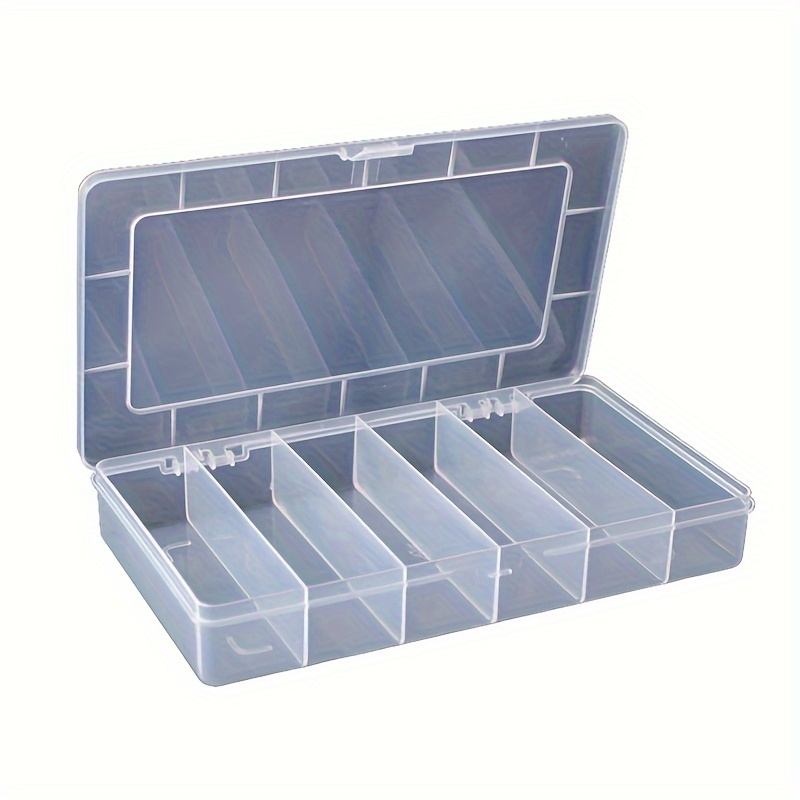 Rectangular Bead Storage Boxes Non-brittle DIY Containers for