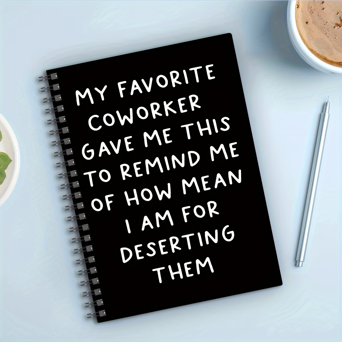 

Notebook - For Coworker, 5.5x8.3" - Humorous For Employee