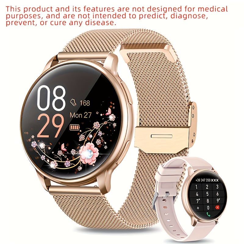 Watch With Wireless, Screen & Wireless Calling, Fitness , Multi-sport , 110 , Call/sms Rejection Alerts Suitable For Ladies, Smartwatch For , For Ios