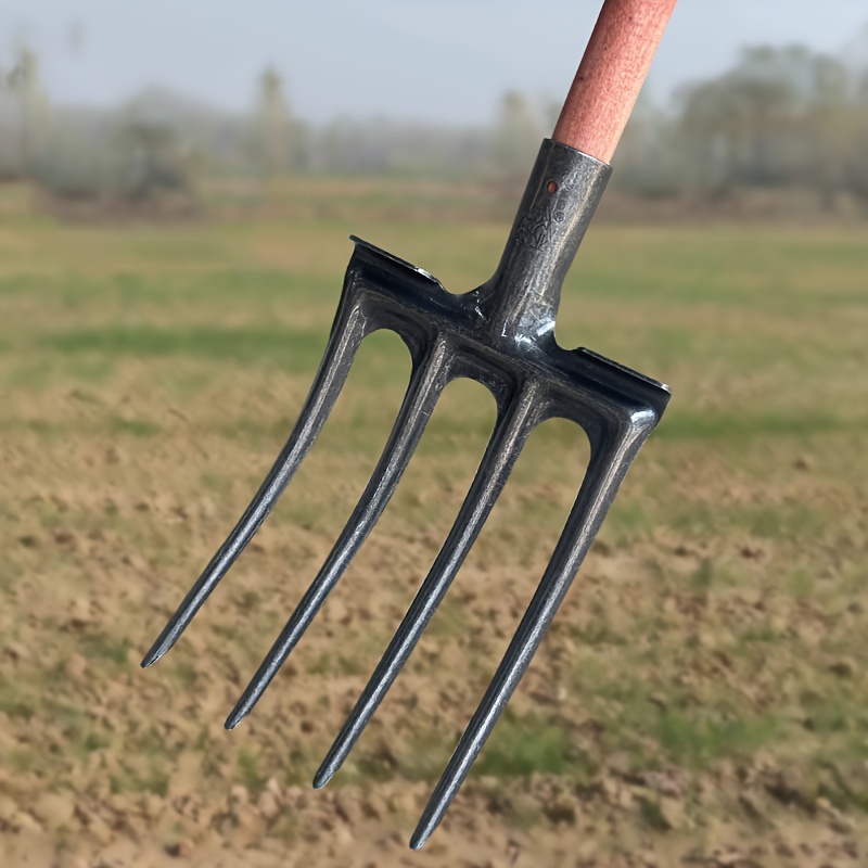 heavy duty 4 garden fork metal ideal soil Temu United Kingdom