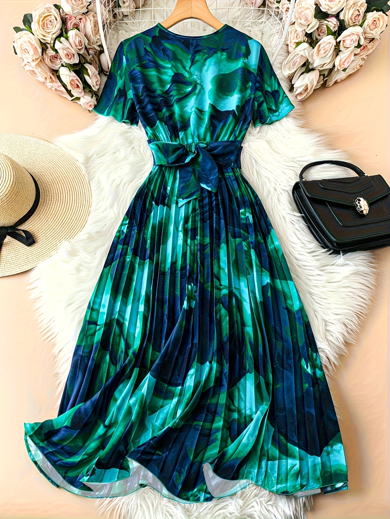 Elegantes Vestiditos De Moda Vestido Elegante Escote Mujer