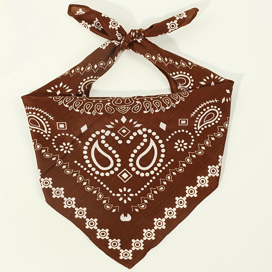 Image of Vintage - Men's Fashion Scarf - 100% Polyester - Retro Style - Woven Fabric - Perfect For Casual Outfits