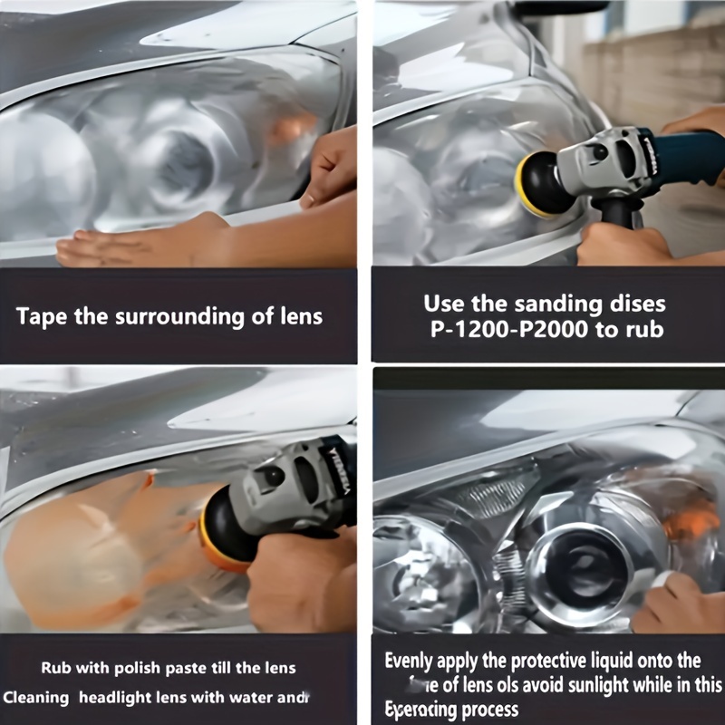 3 Ways to Repair Oxidized Cloudy Headlights with a Headlight Cleaner