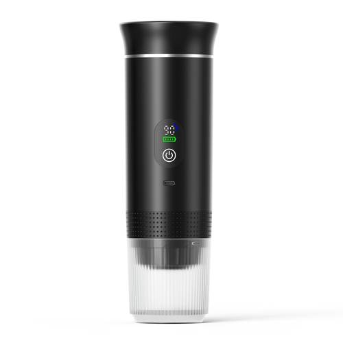 portable 3 in 1 espresso machine coffee maker powered with operation 80ml water tank compatible with coffee pods compact office espresso machine lithium no capsule lock