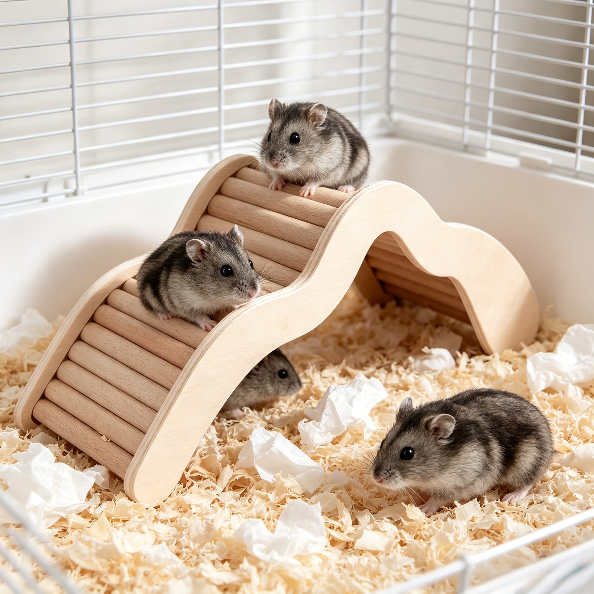 Hamster Climbing Bridge Ladder for Small Pets