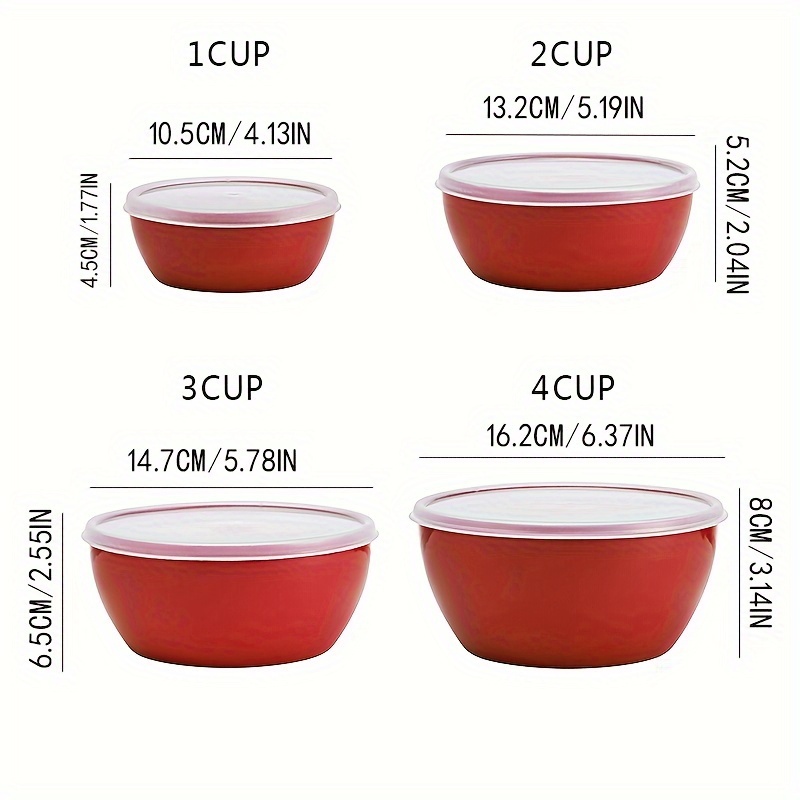 YBM Home 8-Inch Plastic Serve Mixing Bowl For Everyday Meals - Ideal For Cereal, Snacks, Popcorn, Salad, And Fruits, Microwave Safe, 1284-3frosty White