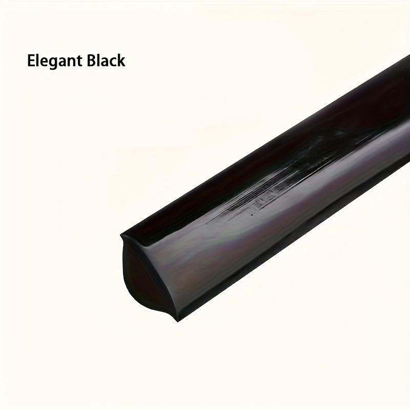 TEMU 1 Rouleau de Bandes de Joint Triangulaires Auto-Adhésives, Bandes Décoratives de Coin de Ligne de Plâtre pour Cuisinière de Cuisine, Décorations