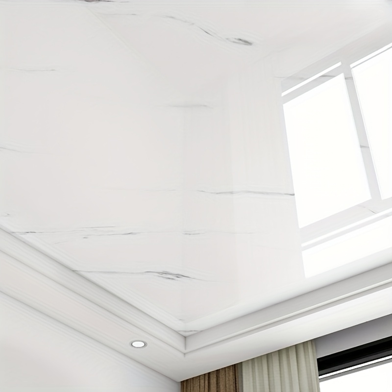 Ceiling Wallpaper, Self-adhesive Waterproof And, Indoor Ceiling, Roof Shading Sticker, Wall Decoration, Renovation Wallpaper