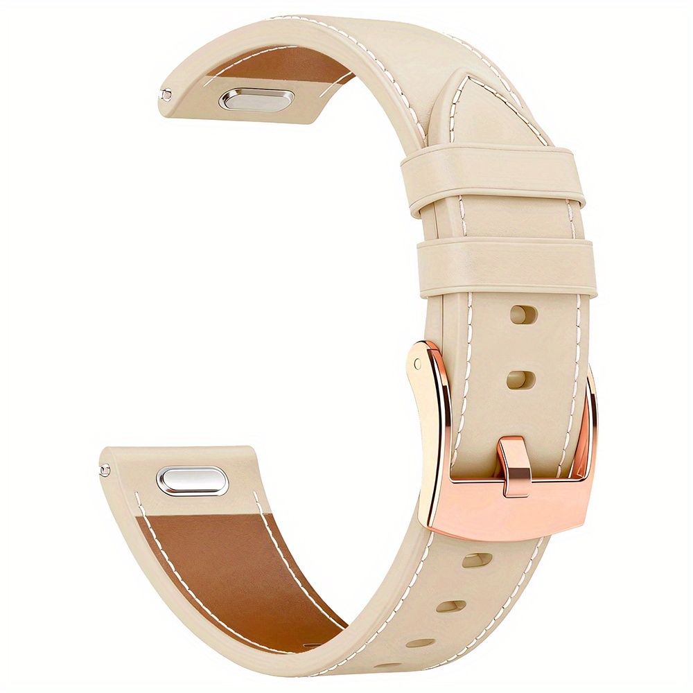 18 mm PU usnjeni pašček za pametno uro, primeren za 4 41 mm, 3S/2S, 4S, Forerunner 255S/265S pametne paščke, združljiv s paščkom za Huawei Watch