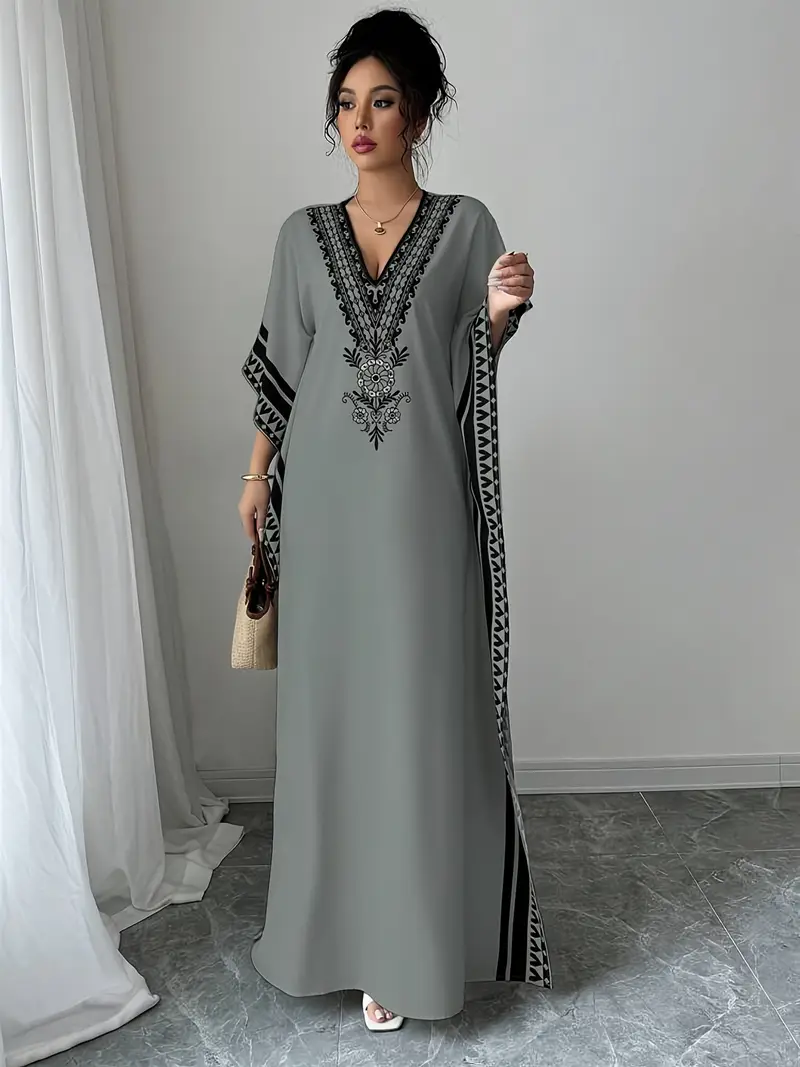 lagenlook maxi dress Black Linen Dress Boho Hippie Chic Women's Wear