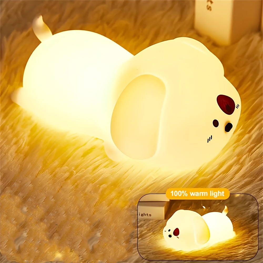 bedroom cartoon creative silicone   bedside light sleep night light Product details 6