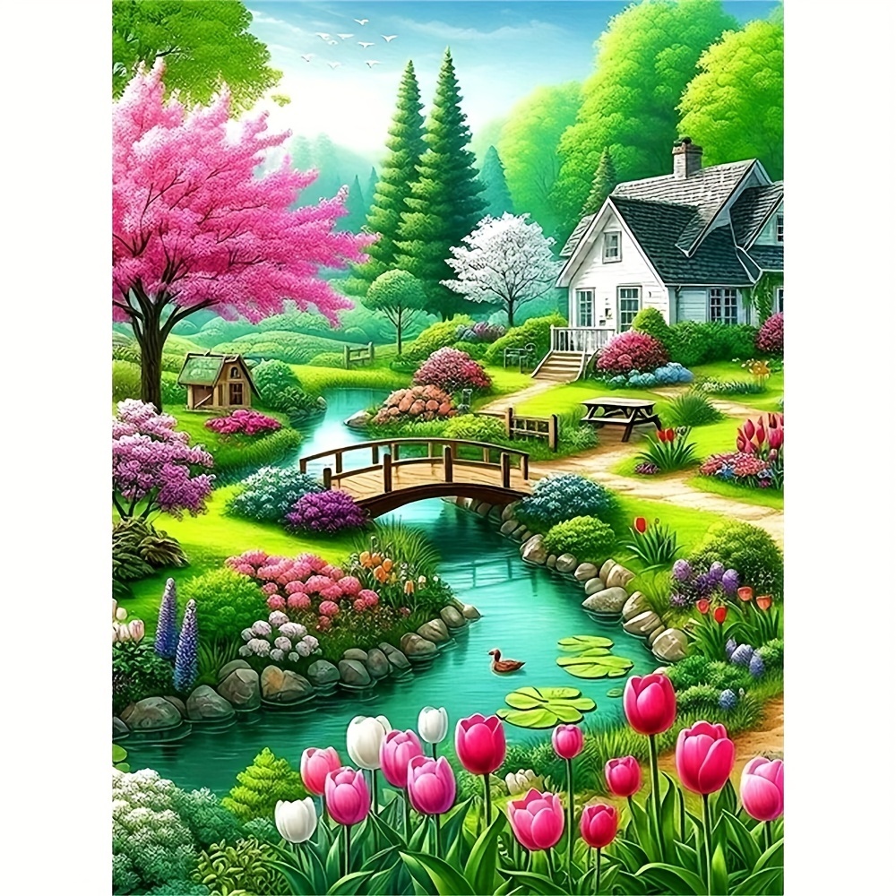 

30*40cm/11.8*15.7in Dly 5d Diamond Painting Full Diamond With Number Kits Home And Kitchen Fashior Mosaic Diamond Painting Canvas Wall Decoration Gift Crafts