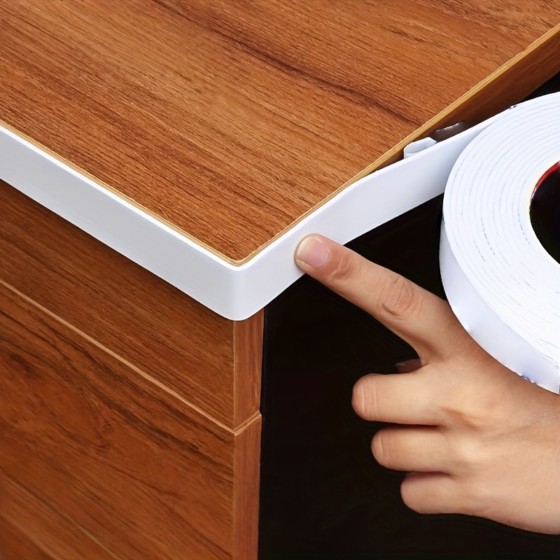 Image of 1pc 3meters/118.11in Edging Banding Furniture Edging Strip Self Adhesive Edging Trim Flexible Edging Protector For Countertop Table Cabinets Shelve