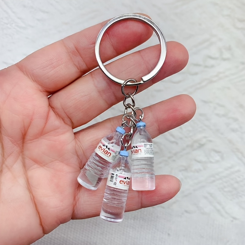 

1pc Mini Porte-clés En Et Résine Avec Boucle À - Accessoire de Mode Pour Portefeuilles Et Sac À Dos, Pour de Fête Et D'anniversaire