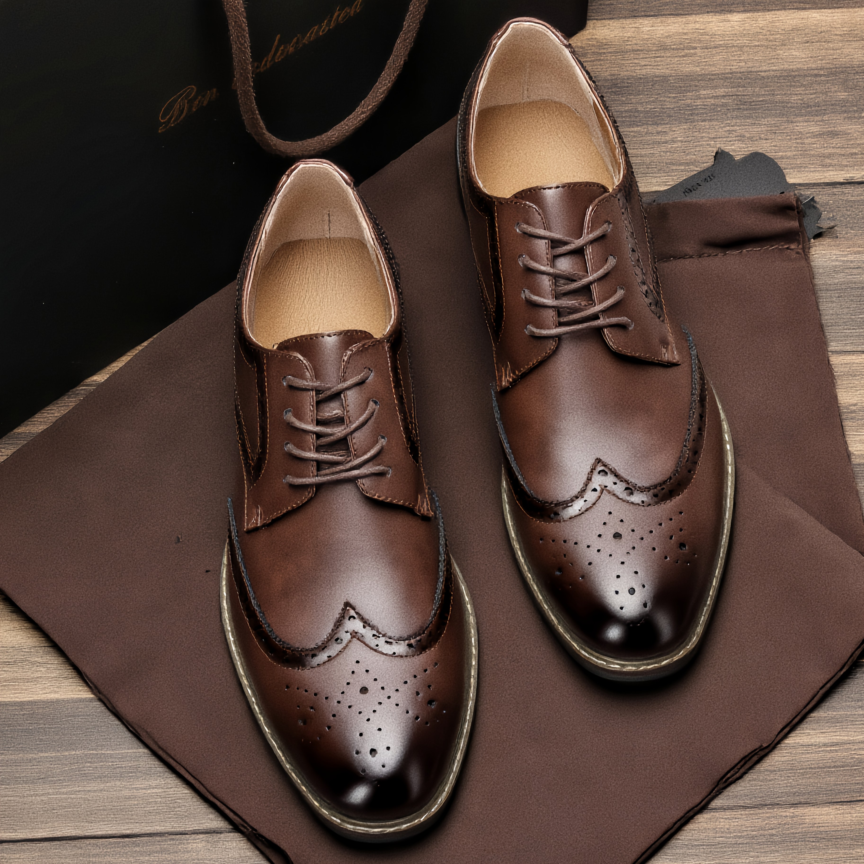 princess polly baby blue dress 10 Best Brown Dress Shoes Outfits That Unveil Your Personality main image 0