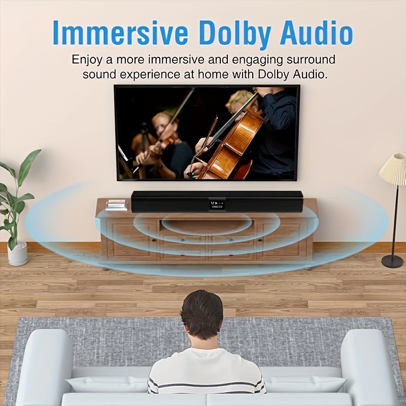 surround sound bar bluetooth speaker built in Temu Mauritius