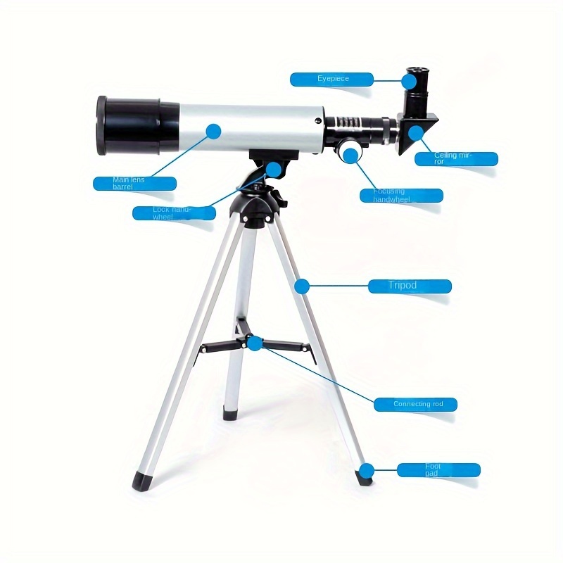 Telescopio Profesional Portátil Observar Estrellas Luna - Temu