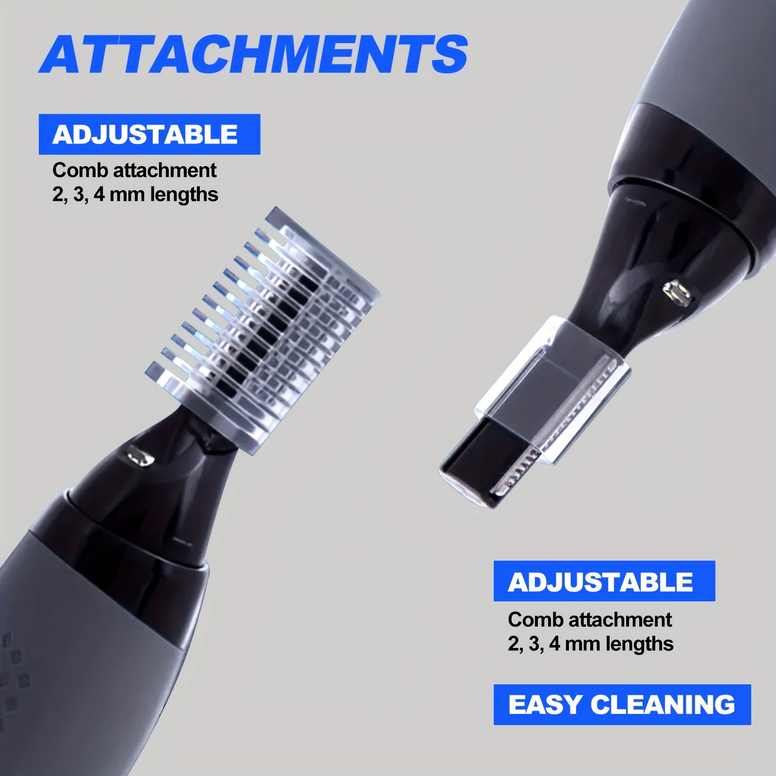 Electric Eyebrow Razor for Men | Rechargeable Facial Hair Shaver with Sharp Blade for Eyebrows, Sideburns, Nose and Ear Hair, USB Charging, ≤36V, Battery - Conduroma