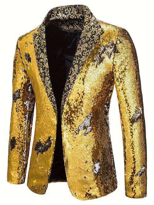 traje de hombre de lentejuelas para banquetes, y fiestas de graduación,para y fiestas