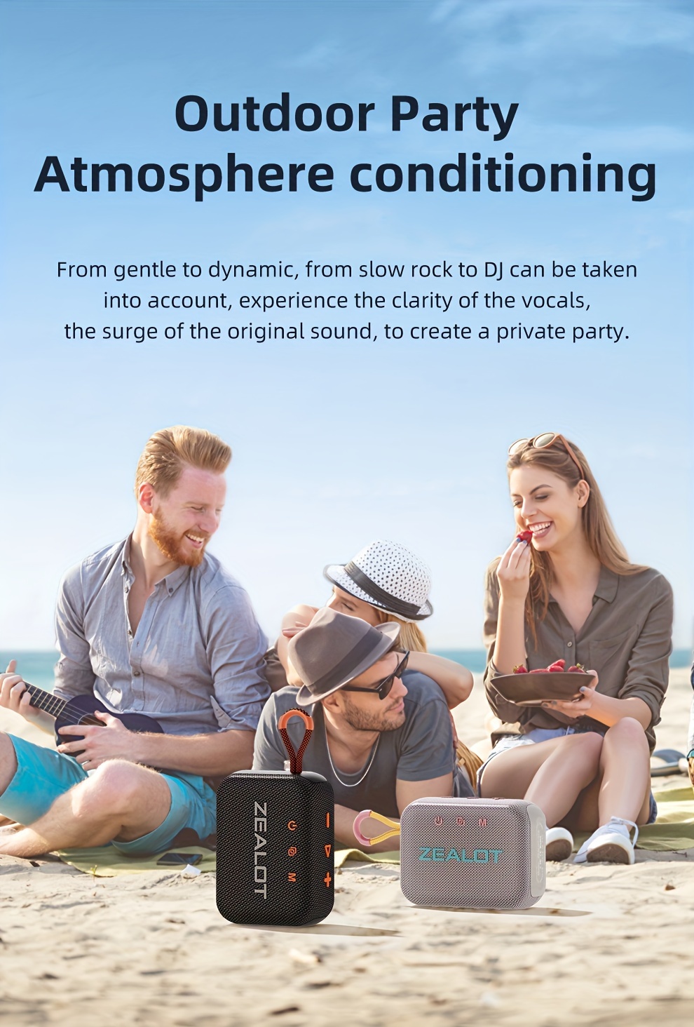   s75 10w wireless speaker outdoor portable heavy   3000mah long   8 hour gaming time with loud   supports phones tablets tvs compatible with memory cards tws series hands free calling supports phone tablet tv Product details 6