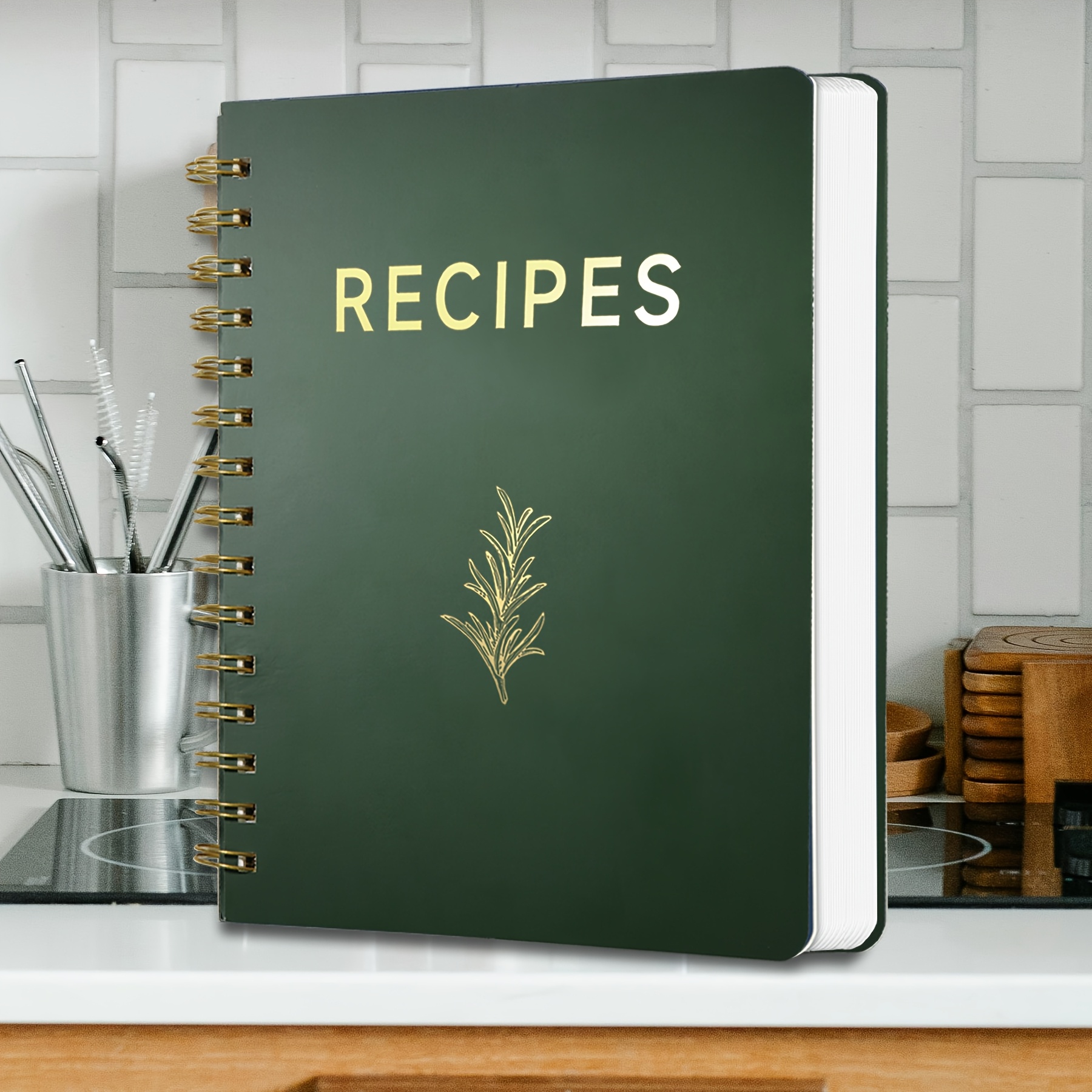 

A Cookbook To Your Personal Recipes, Featuring A Cover And 144 Empty Pages, Kitchen Use, And An Ideal Gift For Women And Friends.