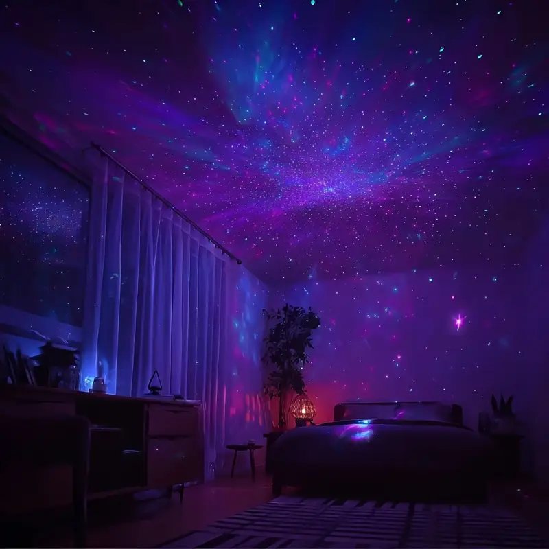 3 in 1 multi color projector with remote control usb powered portable pvc design for bedroom game room home theater ideal for relaxation and ambiance enhancement game room lighting lighting colorful light show Product details 3