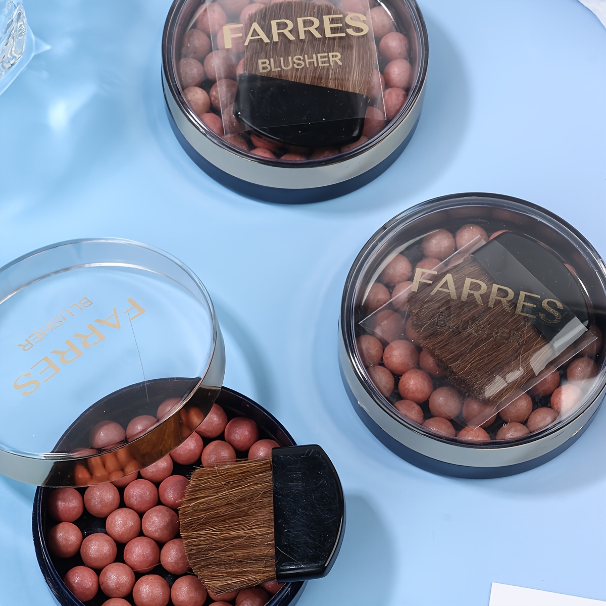 [Roll-on Blush] Roll-on Blush - Rich Texture. Offers Both Luminous and Matte Finishes, Natural Color, and Long-lasting Wear. Allows for DIY Blending to Create a Sculpted, Luminous Look. Girls' Cosmetics - Christmas Gift - New Year's Eve - Valentine's Day