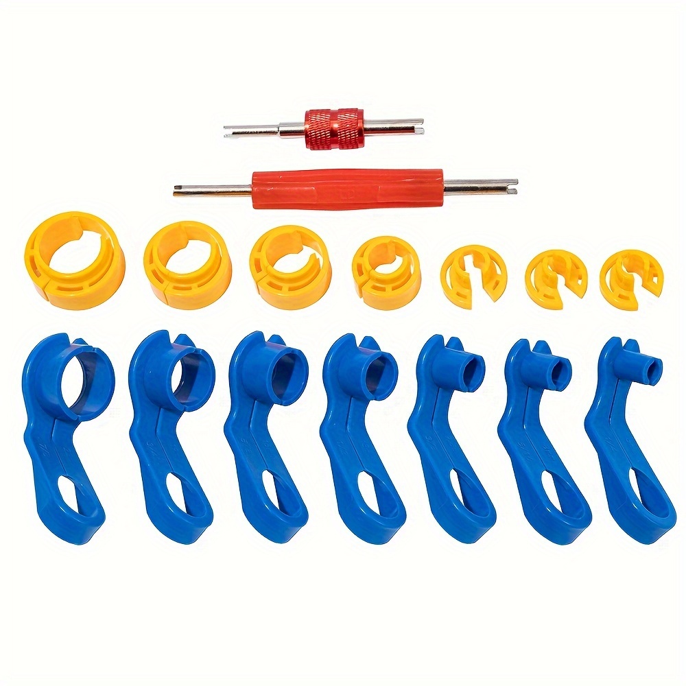 

16pcs Car Ac Tool Set, Disconnecter Remover, Manual , Materials, Uncharged, Battery