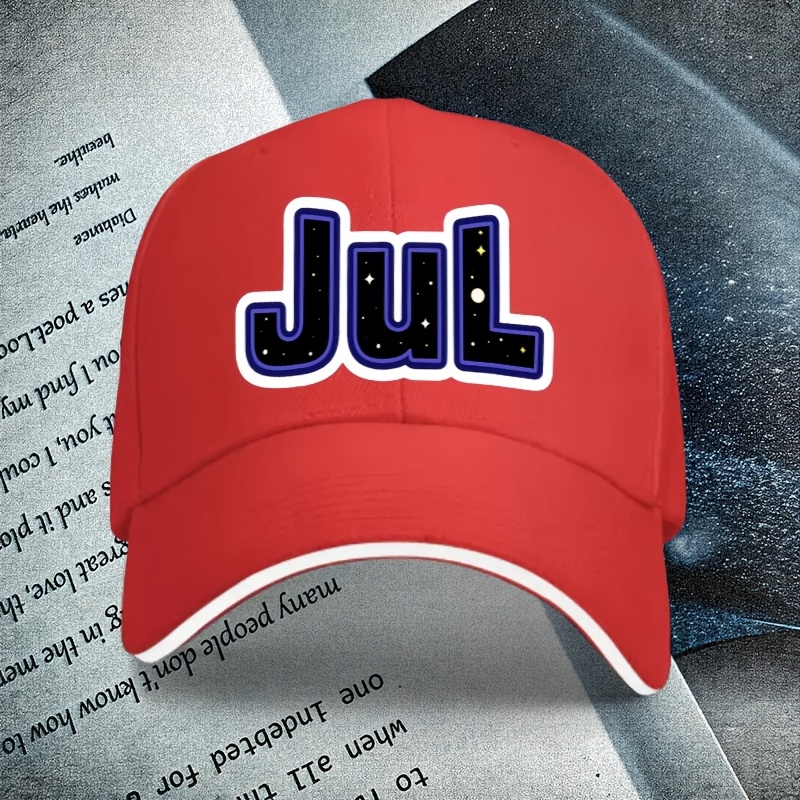 TEMU 1 pièce Casquette de baseball sandwich réglable pour homme avec imprimé ciel étoilé - Chapeau léger style de adapté pour , fêtes, anniversaires,