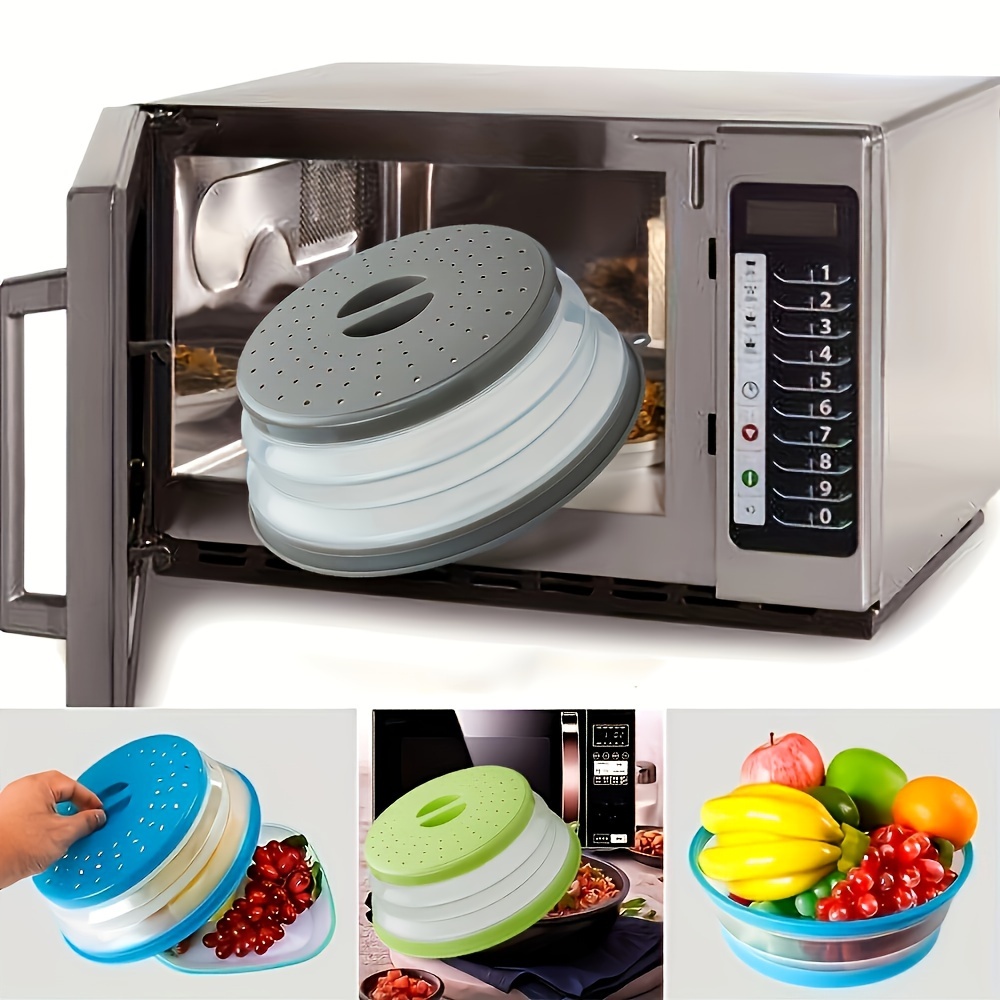 

1pc, Microwave Folding , Heating , And Vegetable , - , Oil- And , Heating