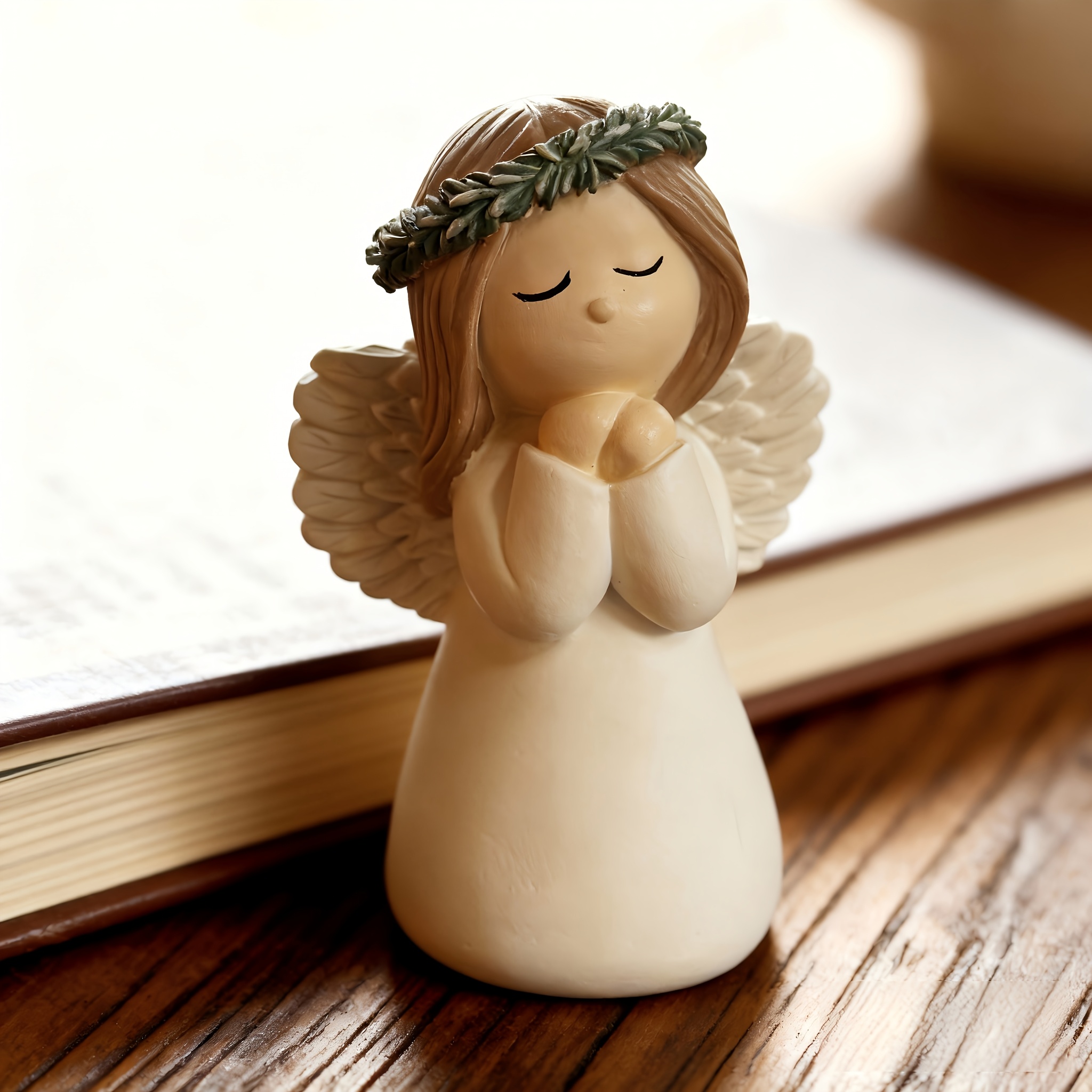 Image of Cute Little Outdoor Statue, Suitable For Home Garden Balcony Flower Bed Sculpture