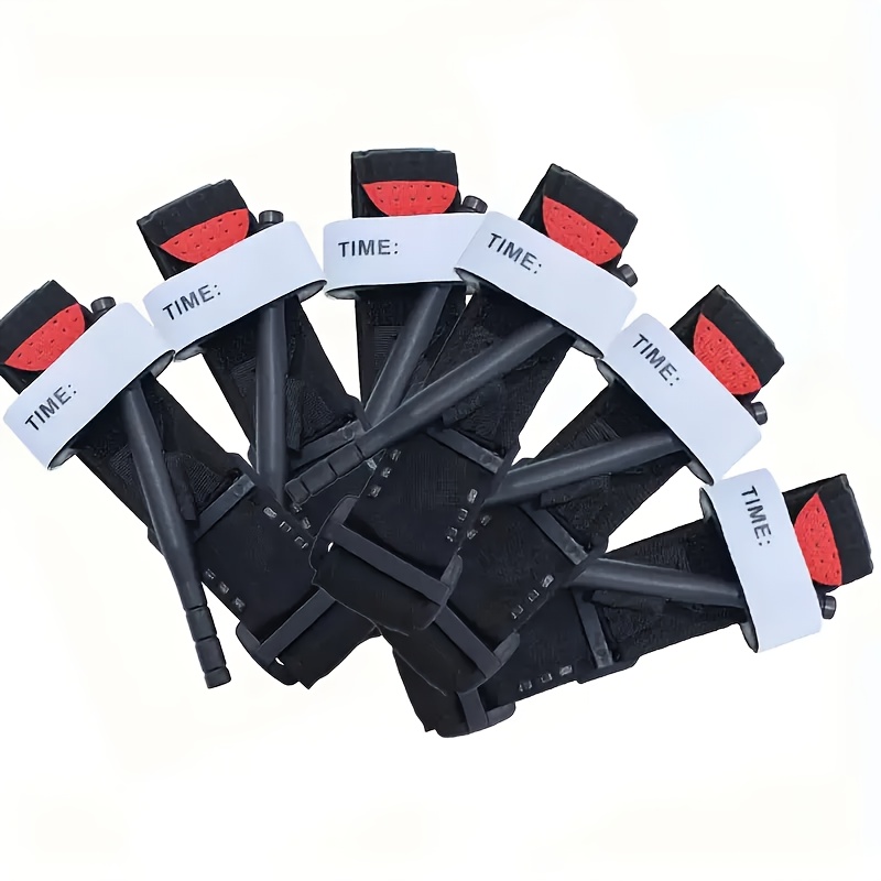 Tourniquets, 4 Pack Emergency Outdoor Tourniquet First Aid Tactical Life Saving Hemorrhage Control