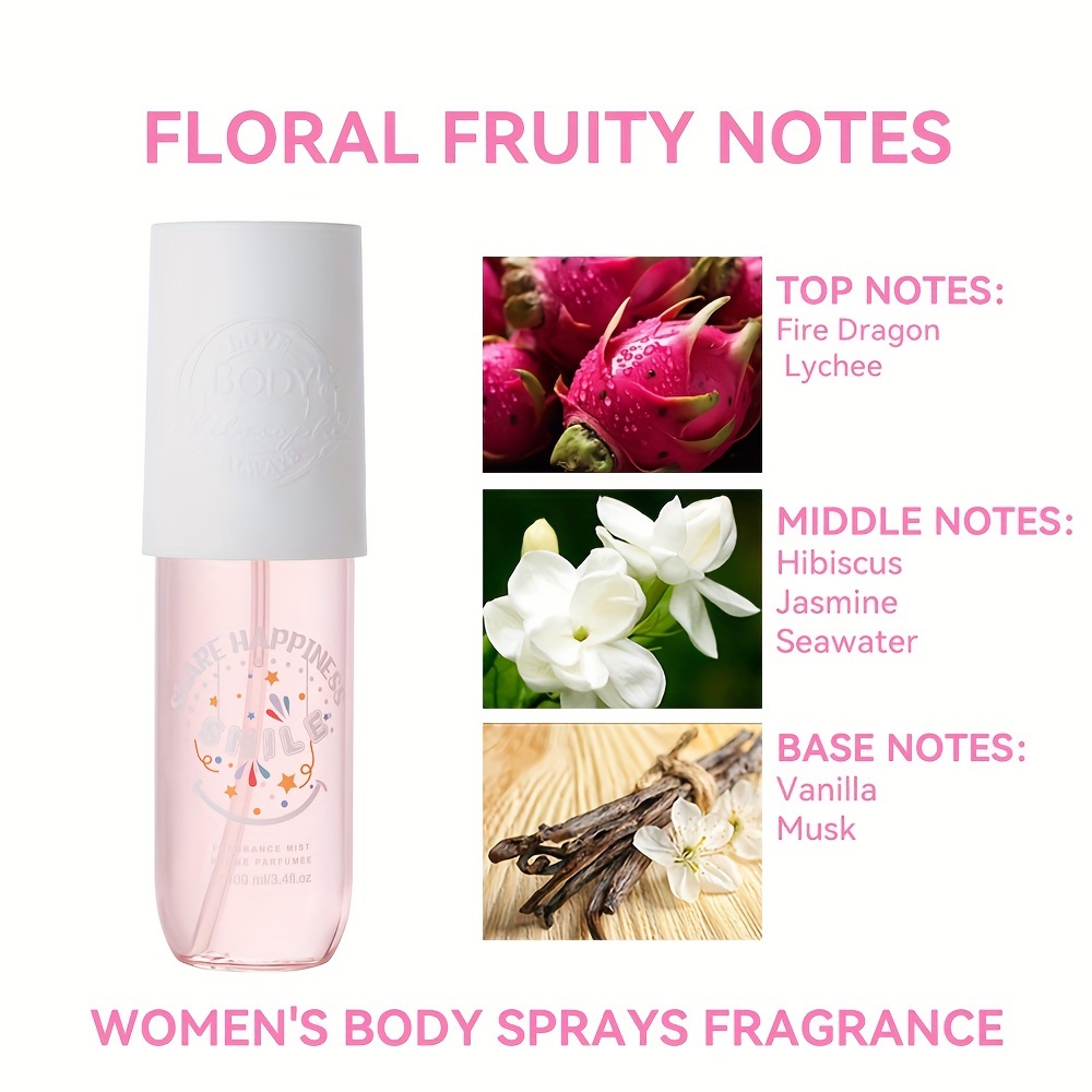 3.4fl.oz women's body mist spray 3.4fl.oz women's body mist spray