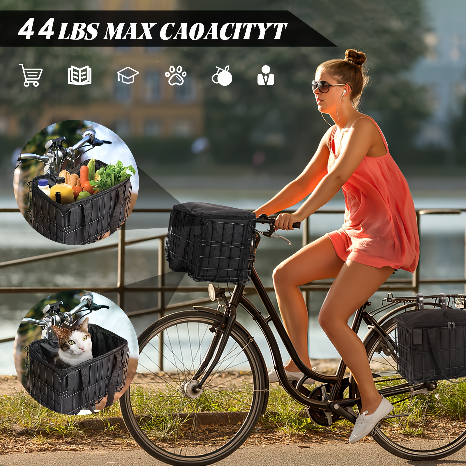 bike grocery basket