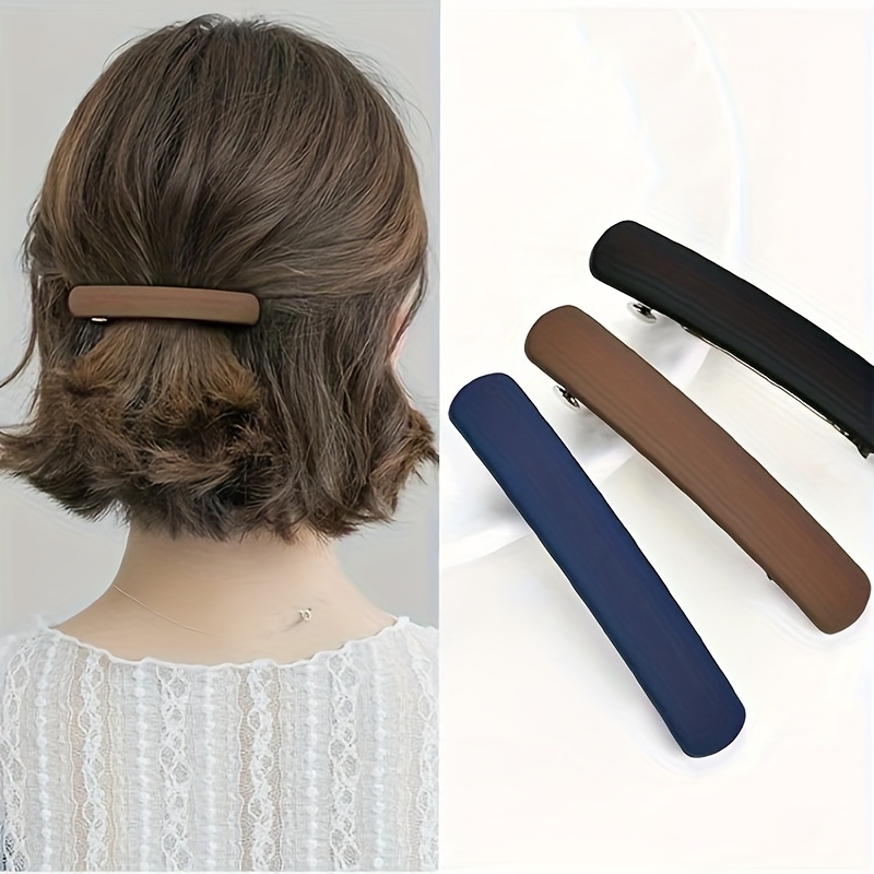 

Elegant Matter Hair Clip Non Slip Ponytail Clip Trendy Hair Decoration For Women And Daily Use Uses