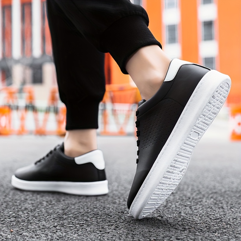 White Trendy Shoes 2019 Men High Quality Men's Leather Casual