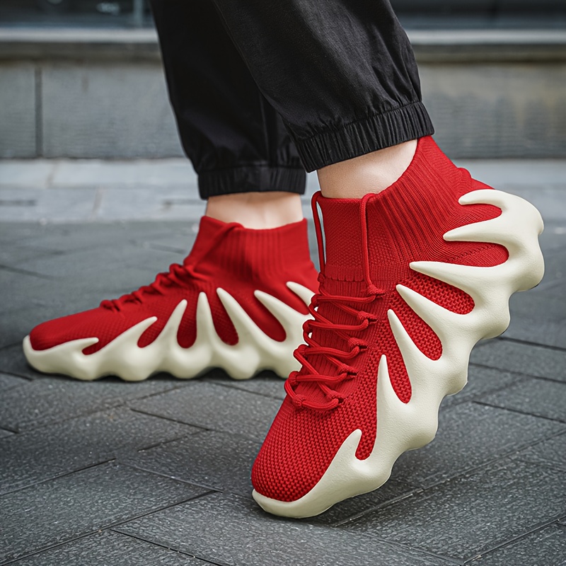 High-Top Sock Shoes for Men and Women, Couple's Footwear