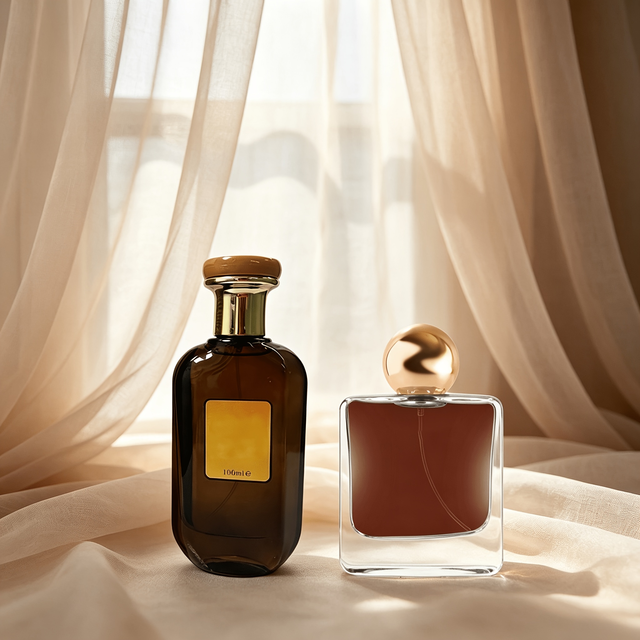 Image of [2pcs Set Arabic + Chocolate Perfume Women's Perfume Combo]hair & Body Dual Use 100ml (coffee Spicy Notes) + Chocolate 50ml ( Notes) | Brown Chocolate Dual Sweet And Deep (romantic Gift