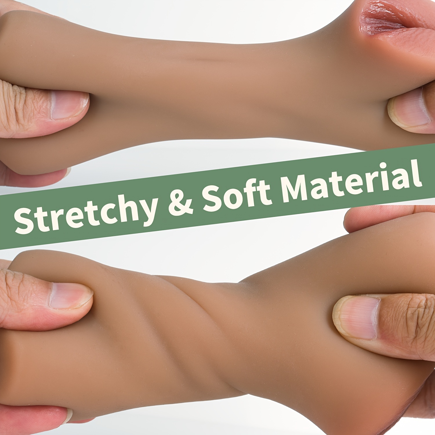 0.617 lb Male Sex Toy Mini Masturbator, Can Be Wrapped with One Hand to Feel The Skin Fit, The Deepest Fit, Soft And Hand-Held, TPE Material, Real Vagina