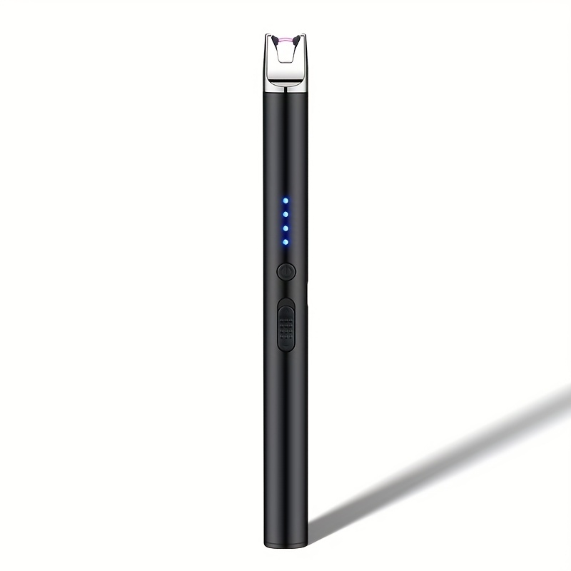 Image of Usb Rechargeable , Tool With Flameless Plasma Windproof Design, Equipped With A 170mah Lithium Polymer Battery, Perfect For Candles, Barbecues, And Travel