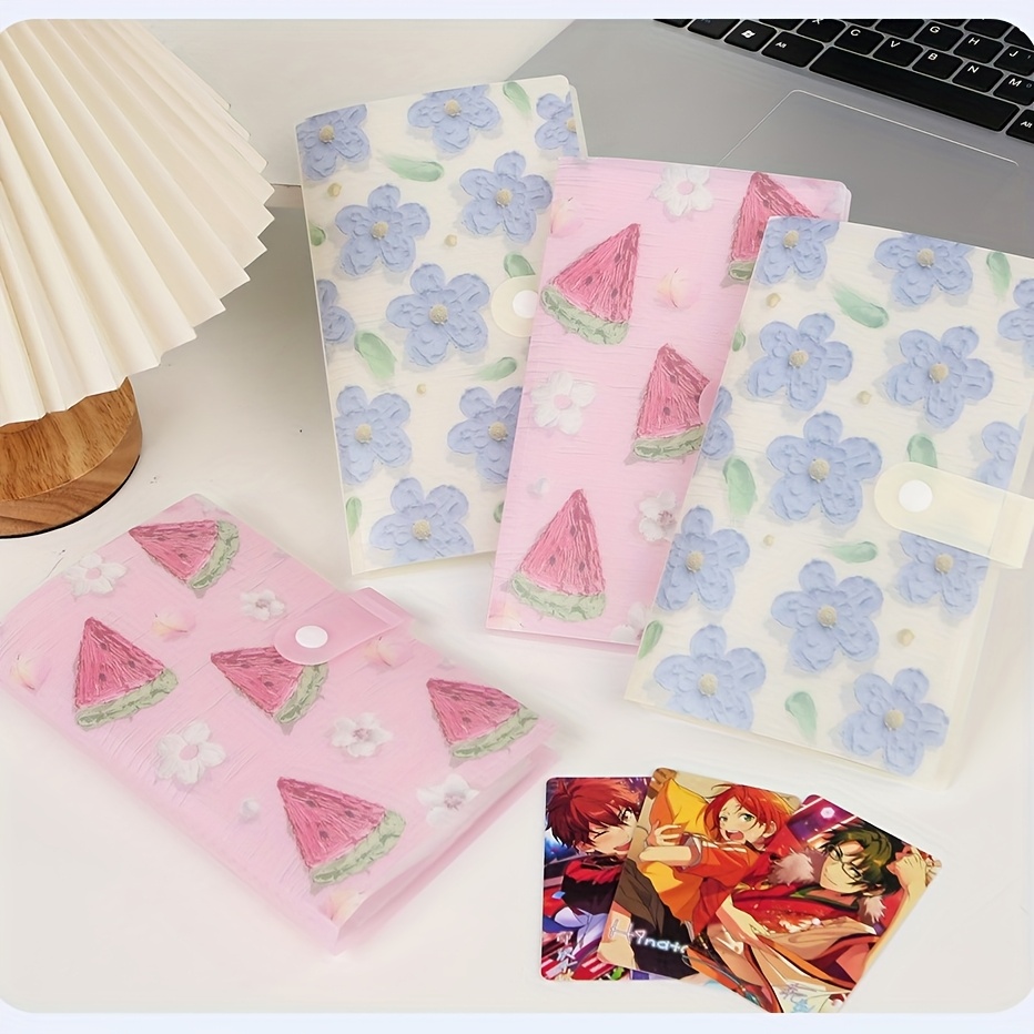 120-Card Mini Photo Album, 120 Pocket Small Photo Book, Suitable for  Mini Camera/Polaroid High-Quality Photos, Kpop Picture Card, 3-In