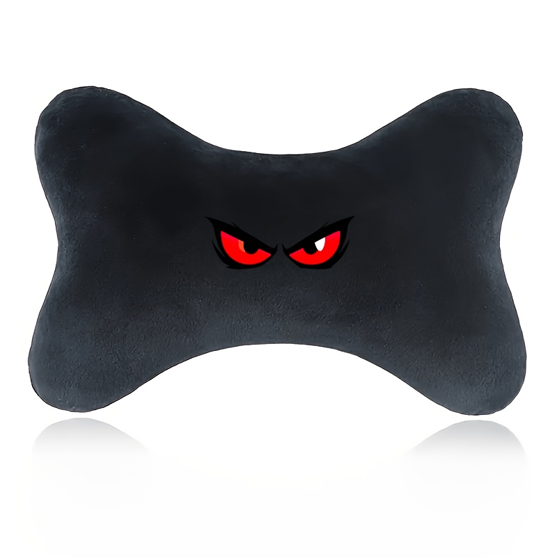 TEMU 1pc Comfortable And Breathable Eye /neck Pillow, Style, Plush Material, , Suitable For Long Drives To, Fits Most Car Models, Ideal Gift For