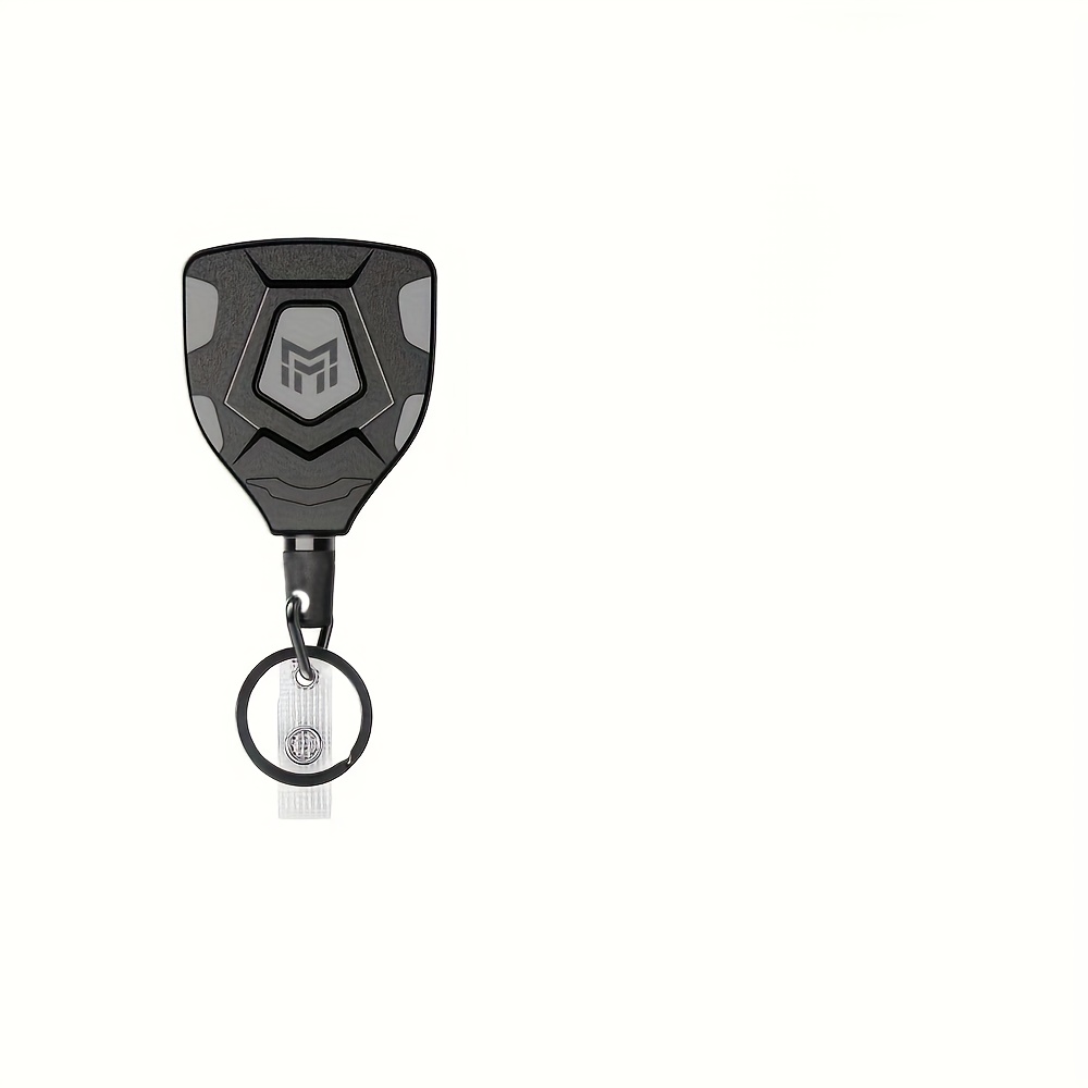 Image of Heavy-duty With Belt & Lanyard - Retractable Key Ring Suitable For Keys, Badges, Holders, Durable Belt Clip For,, Gym, Outdoor - Belt Loop Attachment For -the- Organization