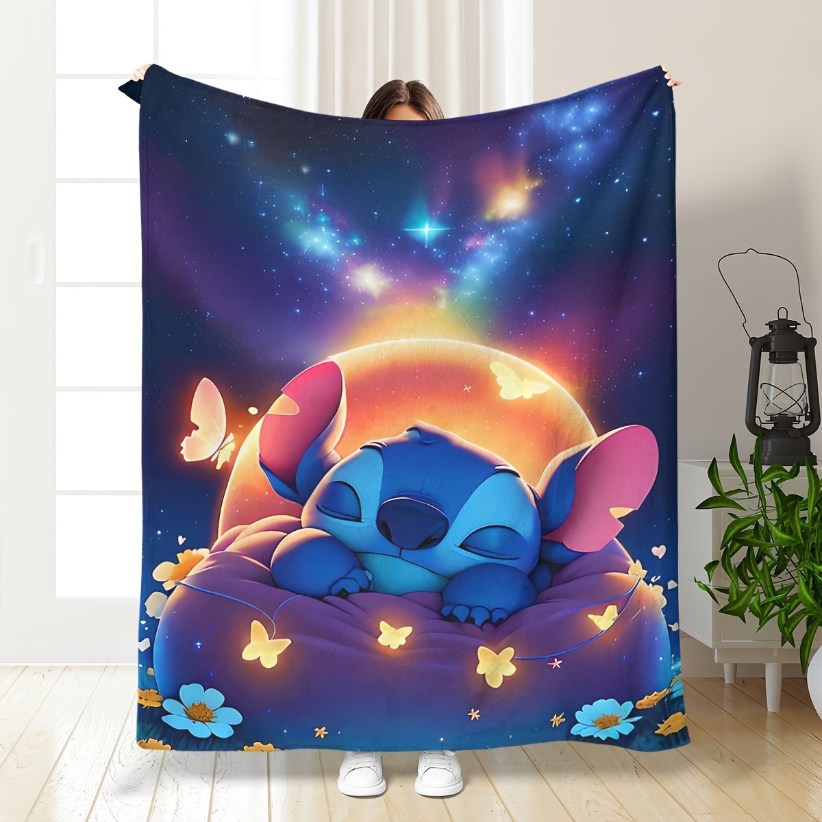 

Stitch Under : Digital Printed Fleece Blanket - Soft And Comfortable For All