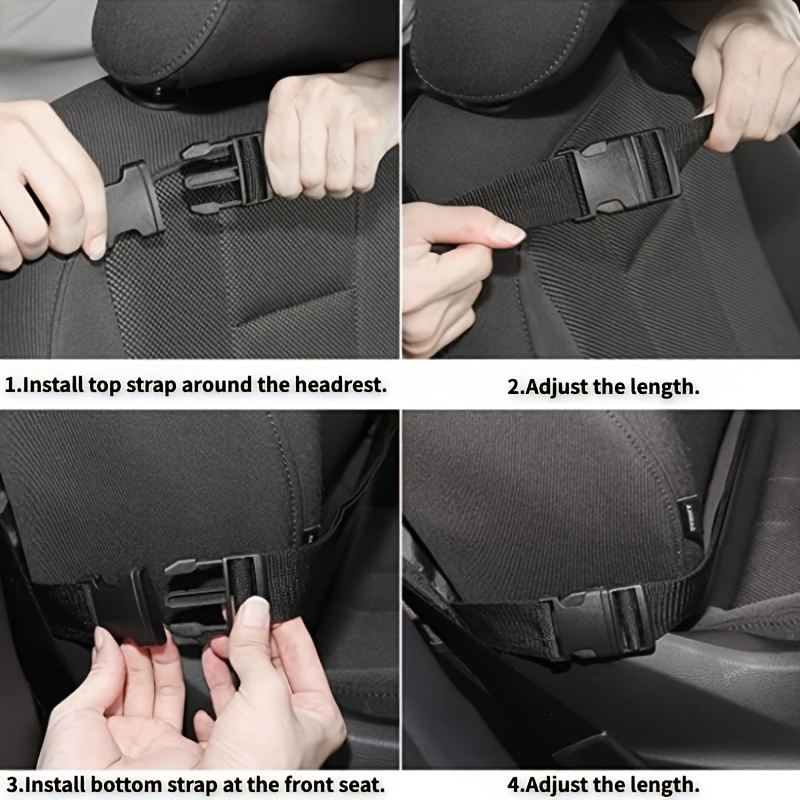 multifunctional back seat storage bag pouch organizer car backseat organizer with multiple pockets details 7